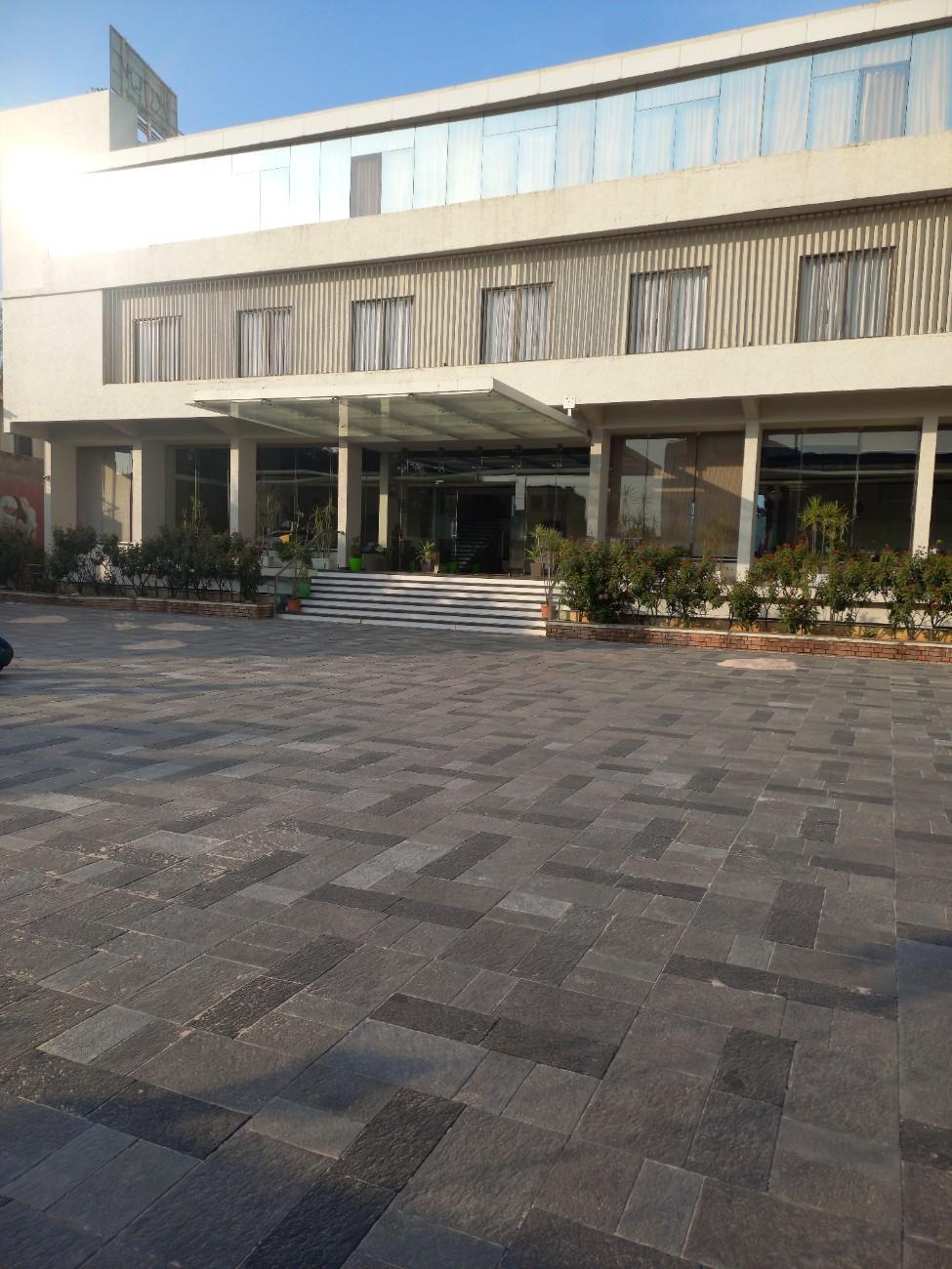 Hotel entrance detail