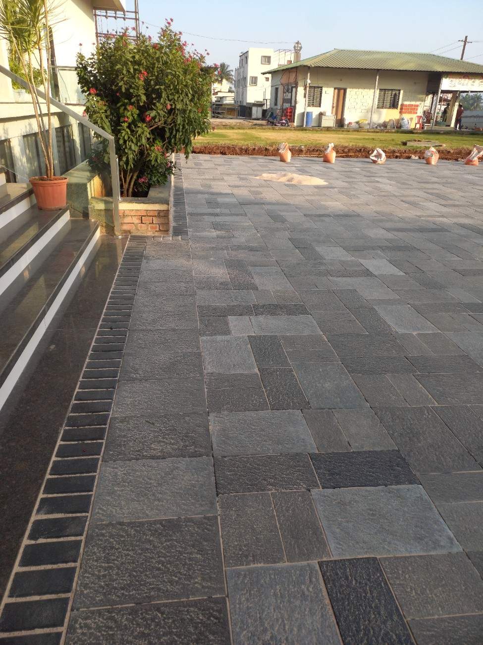 Hotel entrance pattern